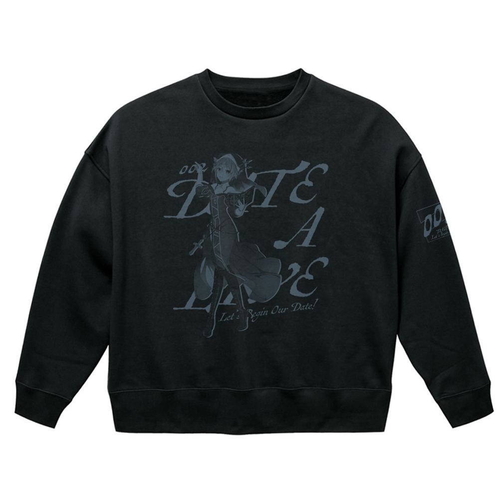 Date A Live IV - Nia Honjou Big Silhouette Sweatshirt (Black | Size L)