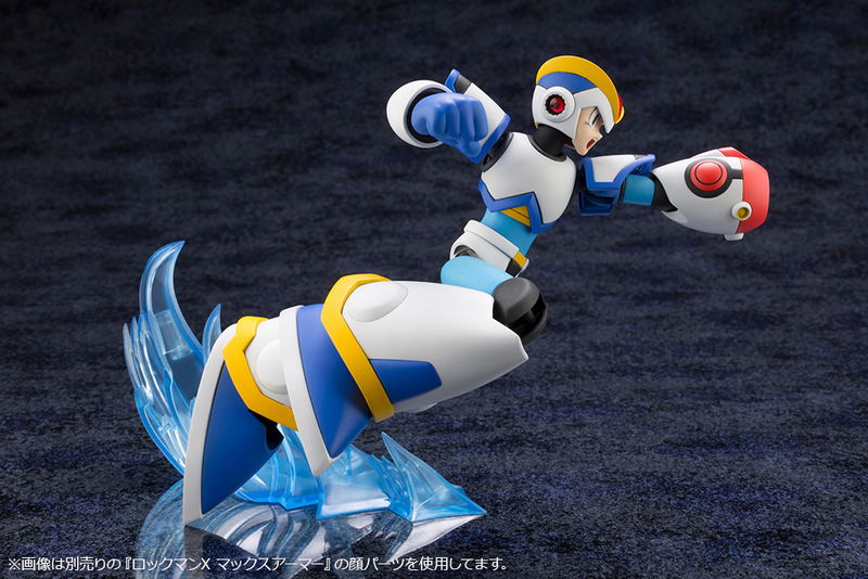 Mega Man X 1/12 Scale Plastic Model Kit: Mega Man X Full Armor image 17