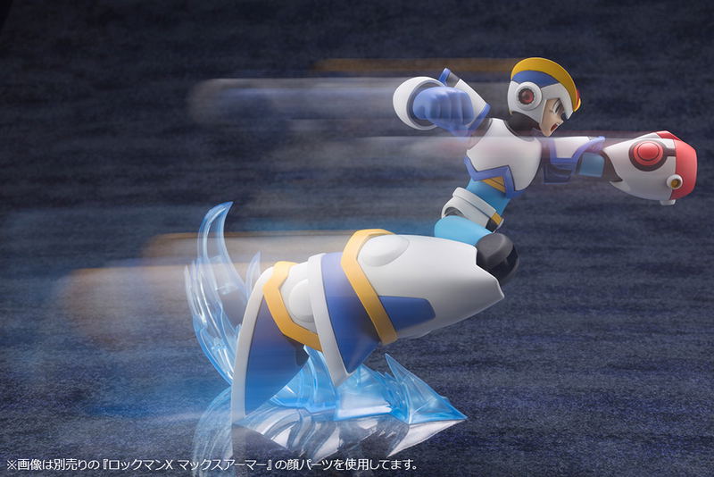 Mega Man X 1/12 Scale Plastic Model Kit: Mega Man X Full Armor image 18
