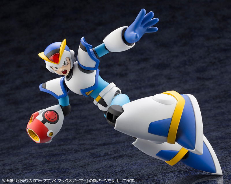 Mega Man X 1/12 Scale Plastic Model Kit: Mega Man X Full Armor image 8