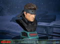 Metal Gear Solid Life-Size Bust Resin Statue: Solid Snake [Standard Edition] thumbnail 16