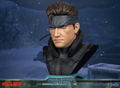 Metal Gear Solid Life-Size Bust Resin Statue: Solid Snake [Standard Edition] thumbnail 20