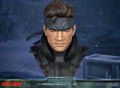 Metal Gear Solid Life-Size Bust Resin Statue: Solid Snake [Standard Edition] thumbnail 23