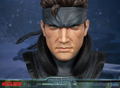 Metal Gear Solid Life-Size Bust Resin Statue: Solid Snake [Standard Edition] thumbnail 24