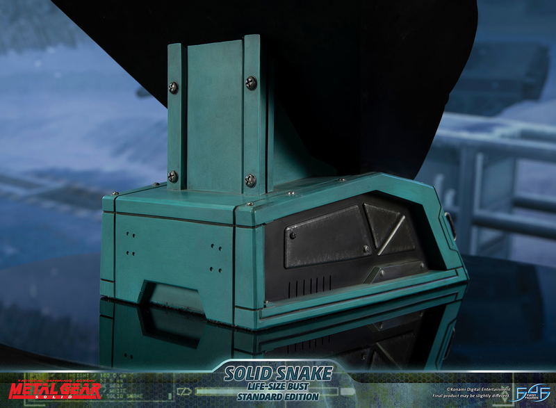 Metal Gear Solid Life-Size Bust Resin Statue: Solid Snake [Standard Edition] image 32