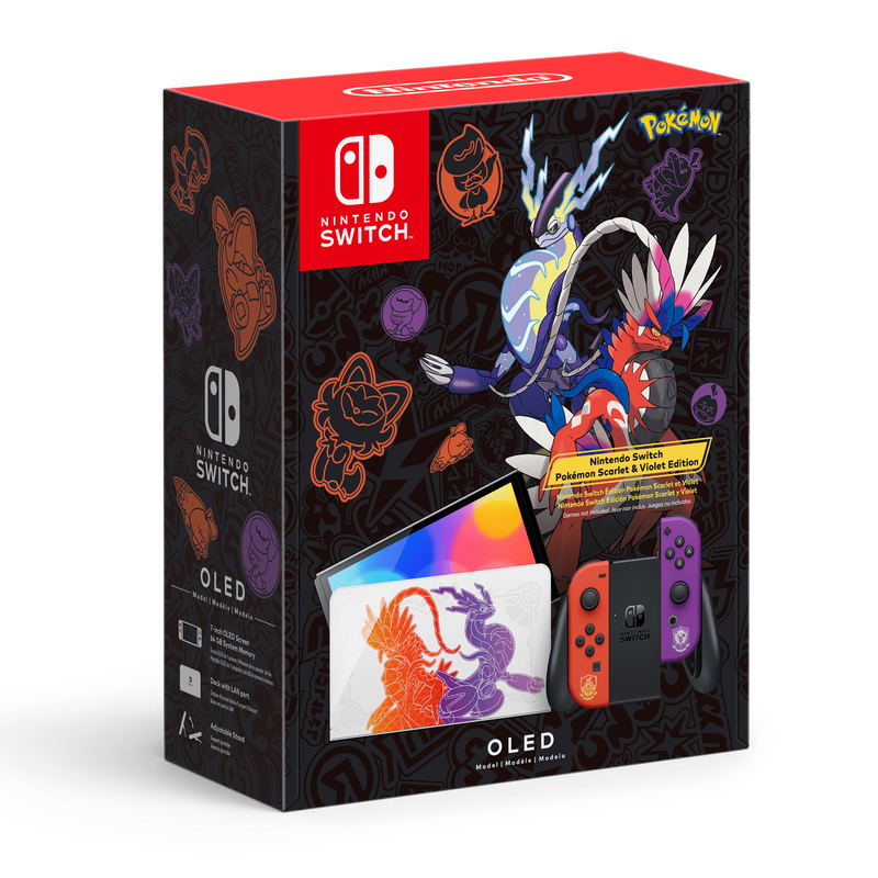 Nintendo Switch OLED Model [Pokemon Scarlet & Violet Limited Edition] image 1