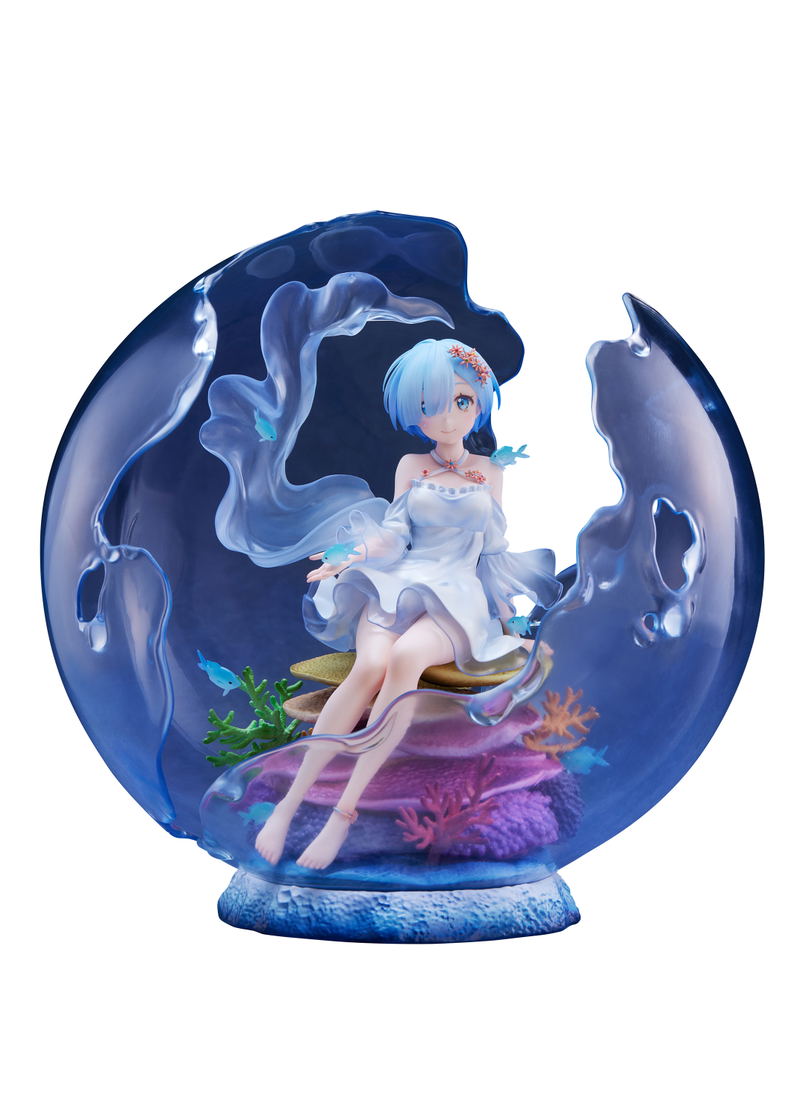 Re:Zero Starting Life in Another World 1/7 Scale Pre-Painted Figure: Rem Aqua Orb Ver. image 1