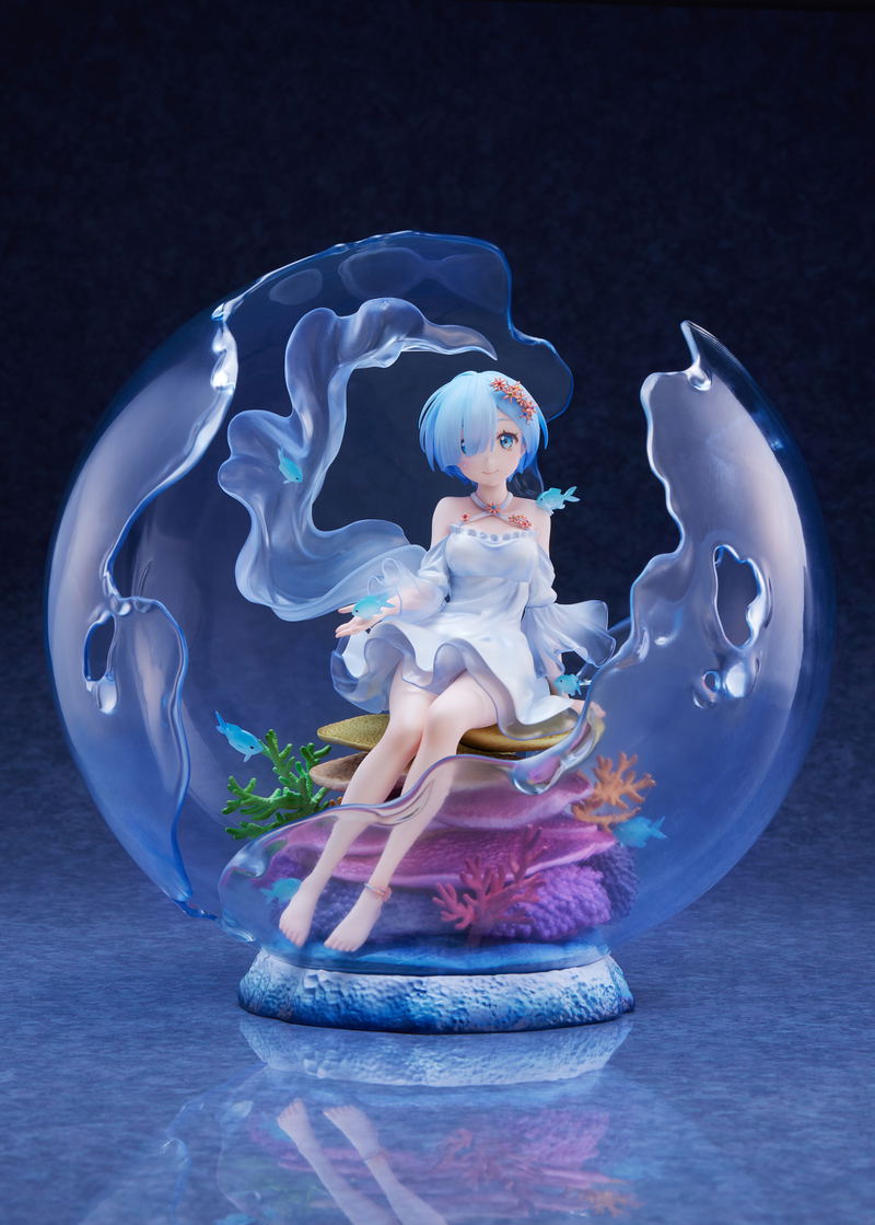 Re:Zero Starting Life in Another World 1/7 Scale Pre-Painted Figure: Rem Aqua Orb Ver. image 2