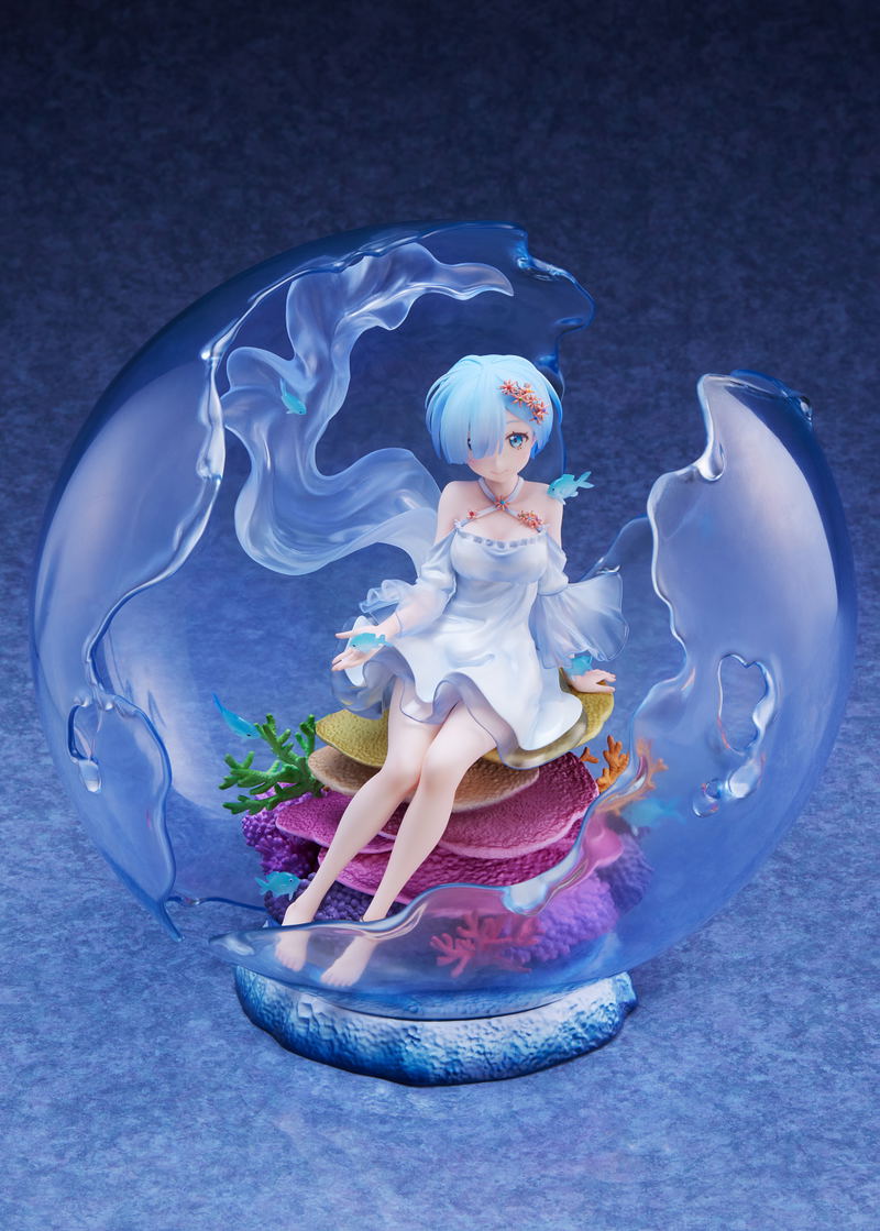 Re:Zero Starting Life in Another World 1/7 Scale Pre-Painted Figure: Rem Aqua Orb Ver. image 5