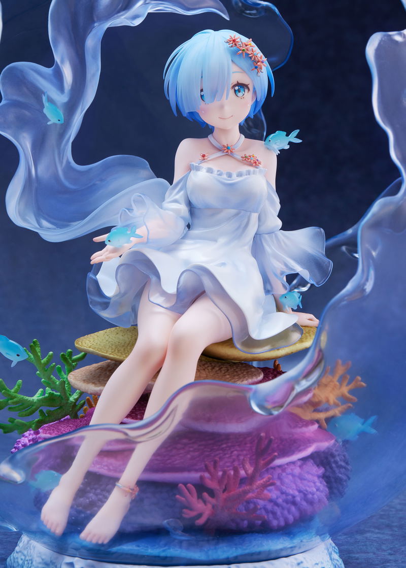 Re:Zero Starting Life in Another World 1/7 Scale Pre-Painted Figure: Rem Aqua Orb Ver. image 6