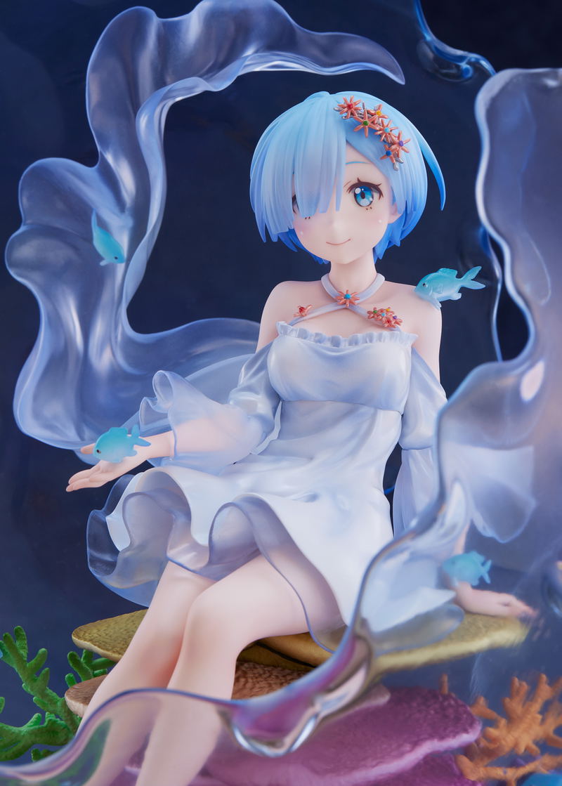 Re:Zero Starting Life in Another World 1/7 Scale Pre-Painted Figure: Rem Aqua Orb Ver. image 8