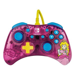 Rock Candy Wired Controller for Nintendo Switch (Peach)_