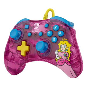 Rock Candy Wired Controller for Nintendo Switch (Peach)_