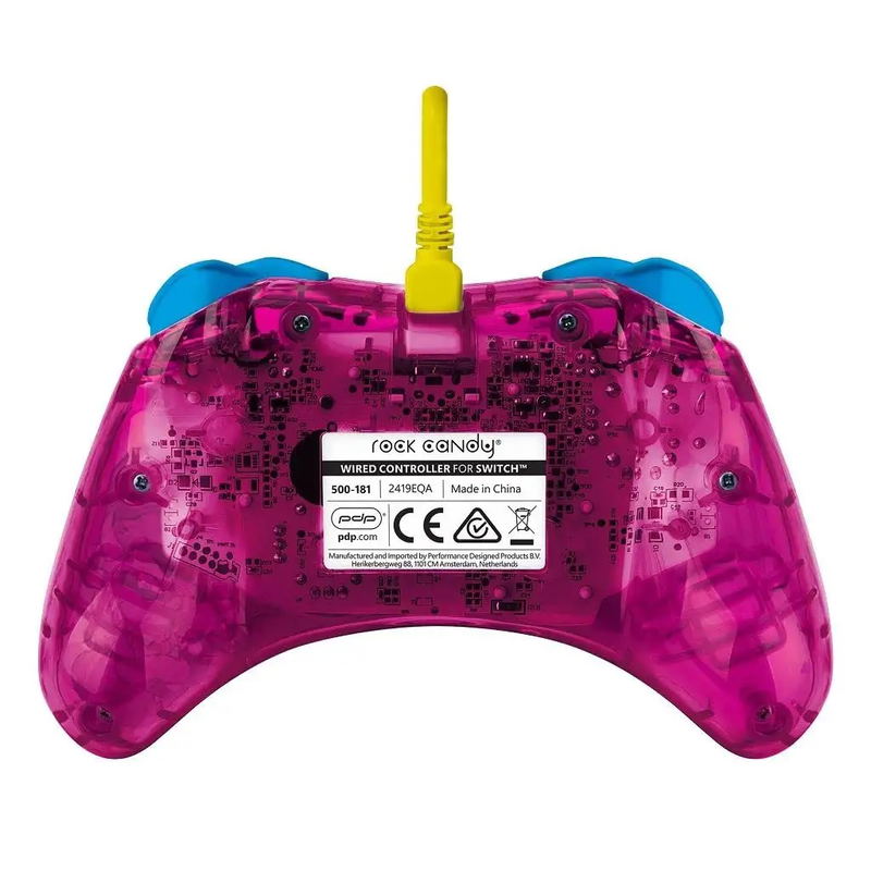 Rock Candy Wired Controller for Nintendo Switch (Peach) image 5
