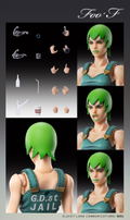 Super Action Statue JoJo's Bizarre Adventure Stone Ocean: Foo Fighters thumbnail 10