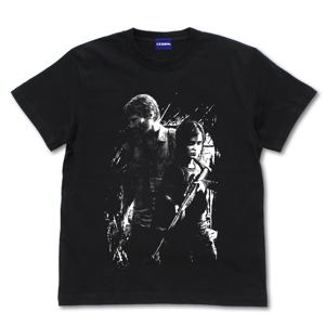 The Last of Us - Ellie and Joel T-Shirt (Black | Size S)_