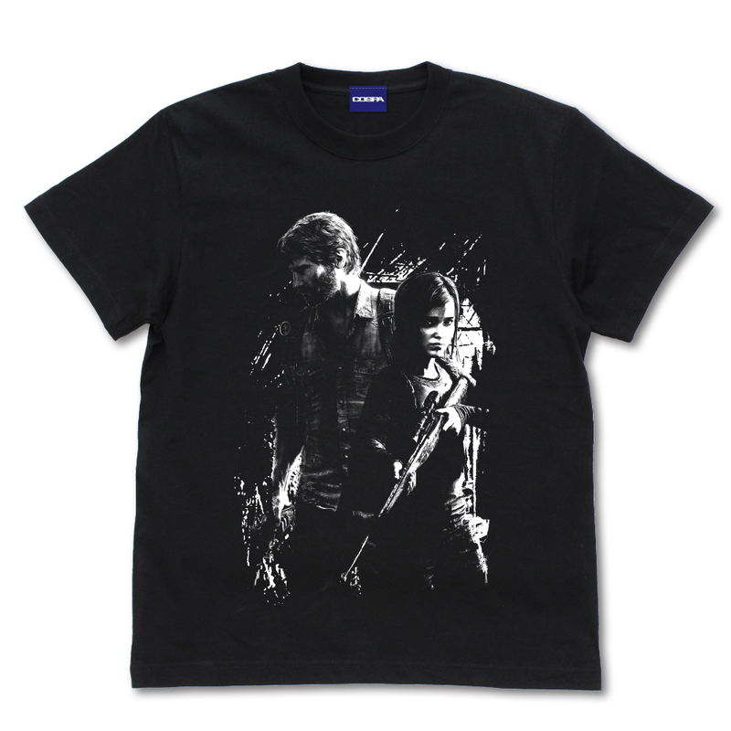 The Last of Us - Ellie and Joel T-Shirt (Black | Size M) image 1