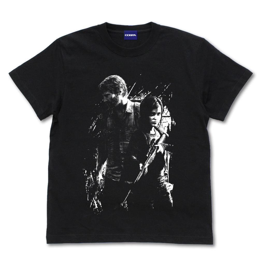 The Last of Us - Ellie and Joel T-Shirt (Black | Size L)