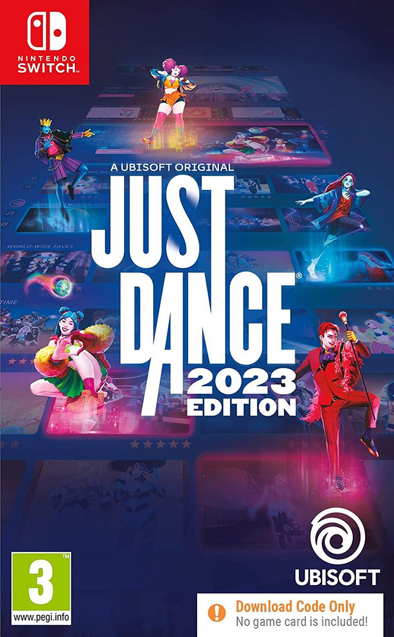 Just Dance Switch (Code a Edition 2023 in Box) Nintendo for