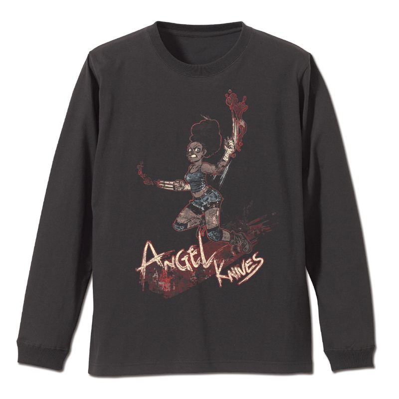 The Last of Us Angel Knives Rib Long Sleeve T-Shirt (Sumi Size XL)