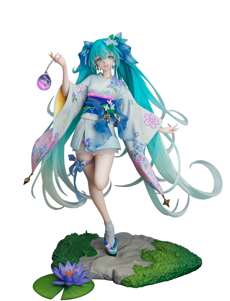 Vocaloid 1/7 Scale Pre-Painted Figure: Hatsune Miku Summer Fireworks Ver. image 1