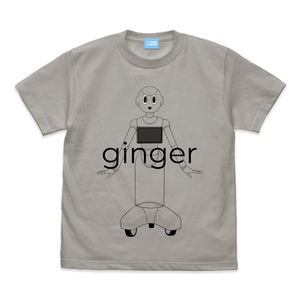 Yuru Camp - Ginger T-Shirt (Light Gray | Size M)_