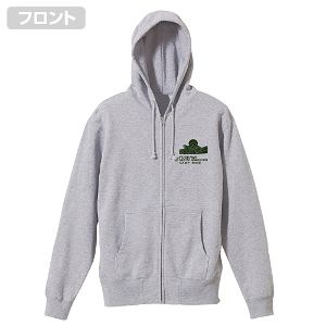 Yuru Camp - Matsubokkuri Campsite Zip Hoodie (Mix Gray | Size M)