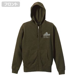 Yuru Camp - Matsubokkuri Campsite Zip Hoodie (Moss | Size XL)