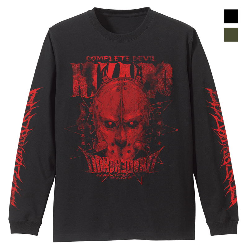 Dorohedoro - Devil Nikaido Long Sleeve T-Shirt (Black | Size S) image 1