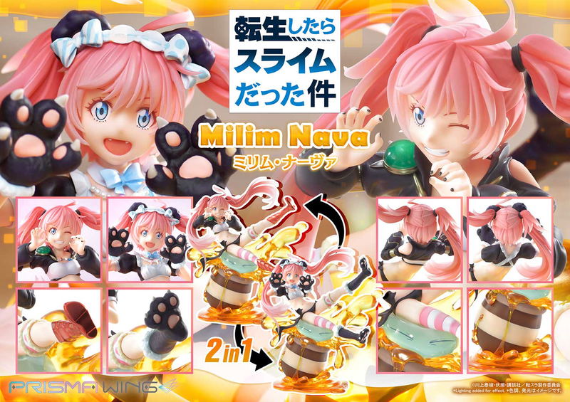 Prisma Wing That Time I Got Reincarnated As A Slime 1/7 Scale Pre-Painted Figure: Milim Nava image 39
