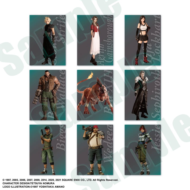 Final Fantasy VII Anniversary Art Museum Digital Card Plus (Set of 20 Packs) image 4