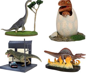 Jurassic Park Figure Collection (Set of 4 Pieces)_