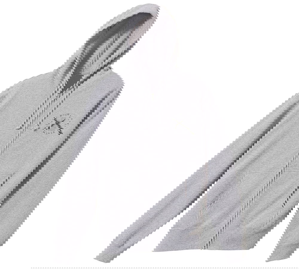 Date A Live IV - Kurumi Tokisaki Zafkiel Zip Hoodie (Mix Gray