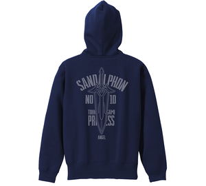 Date A Live IV - Tooka Yatogami Sandalphon Zip Hoodie (Navy | Size L)_