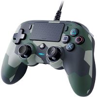 Nacon Wired Compact Controller for PlayStation 4 (Camo Green)