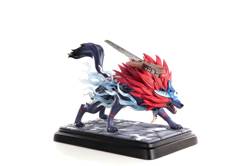 Okami Resin Painted Statue: Oki (Wolf Form) [Standard Edition] image 1