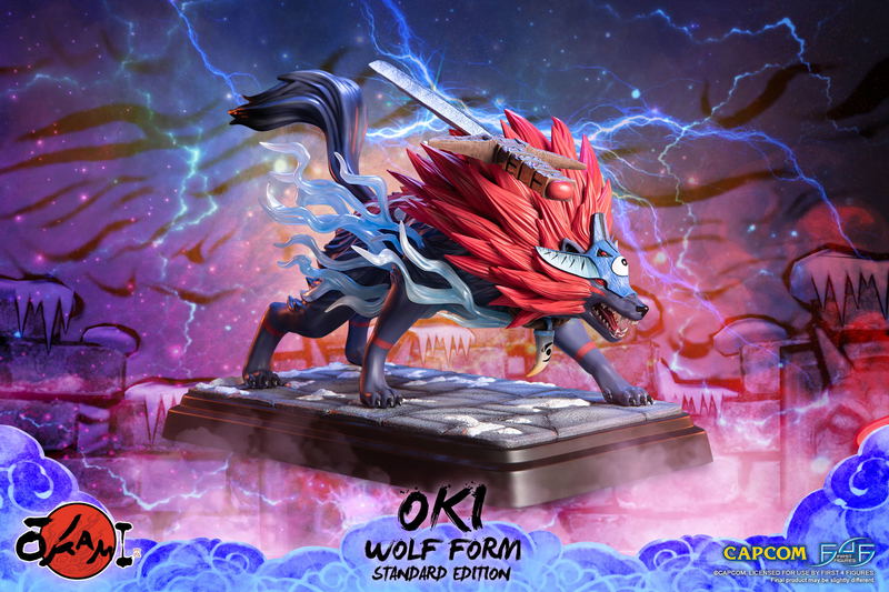 Okami Resin Painted Statue: Oki (Wolf Form) [Standard Edition] image 10