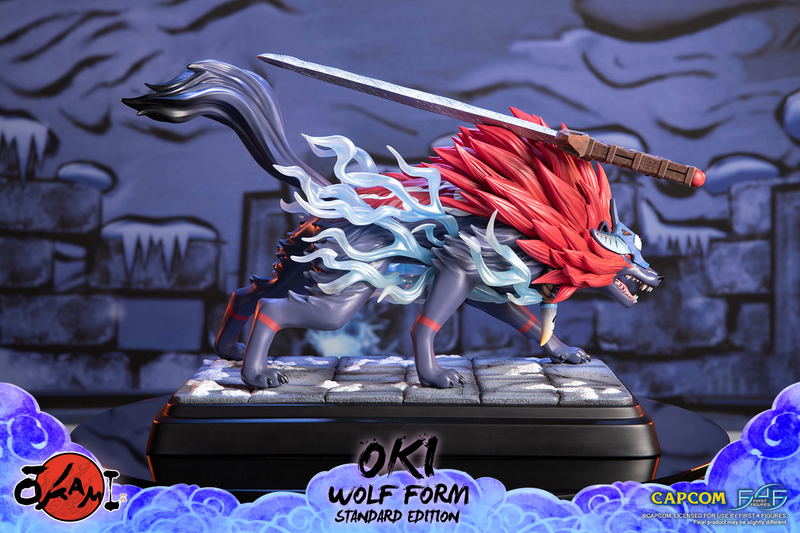 Okami Resin Painted Statue: Oki (Wolf Form) [Standard Edition] image 11