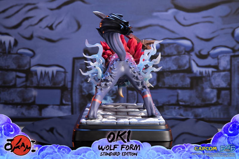 Okami Resin Painted Statue: Oki (Wolf Form) [Standard Edition] image 13