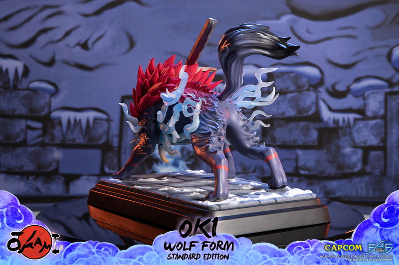 Okami Resin Painted Statue: Oki (Wolf Form) [Standard Edition] image 14