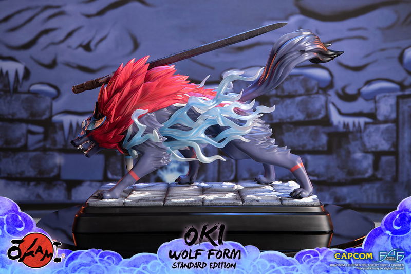 Okami Resin Painted Statue: Oki (Wolf Form) [Standard Edition] image 15