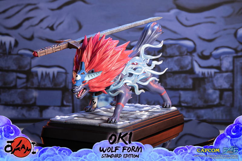 Okami Resin Painted Statue: Oki (Wolf Form) [Standard Edition] image 16