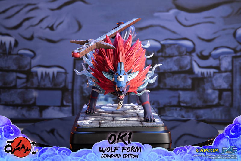 Okami Resin Painted Statue: Oki (Wolf Form) [Standard Edition] image 17