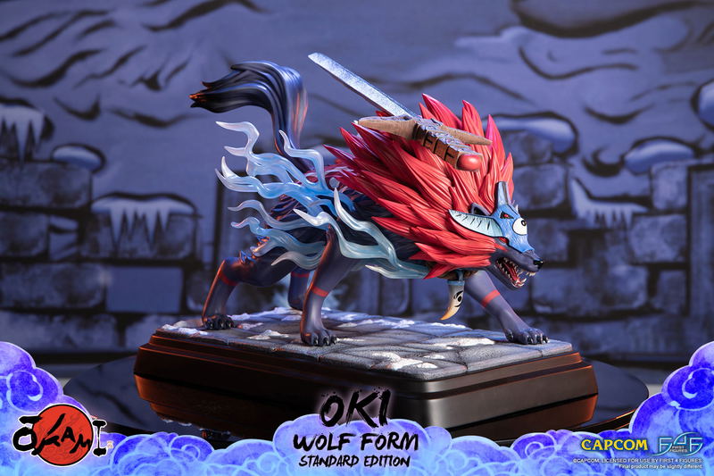 Okami Resin Painted Statue: Oki (Wolf Form) [Standard Edition] image 19