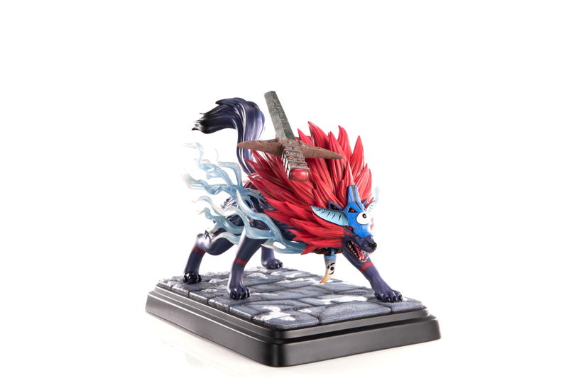 Okami Resin Painted Statue: Oki (Wolf Form) [Standard Edition] image 2