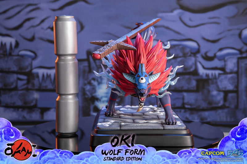 Okami Resin Painted Statue: Oki (Wolf Form) [Standard Edition] image 20