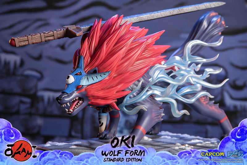 Okami Resin Painted Statue: Oki (Wolf Form) [Standard Edition] image 22