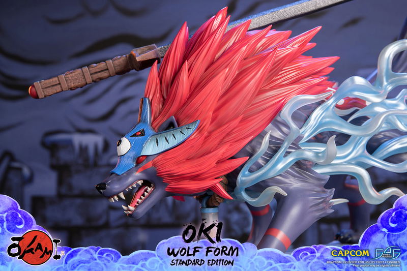 Okami Resin Painted Statue: Oki (Wolf Form) [Standard Edition] image 24