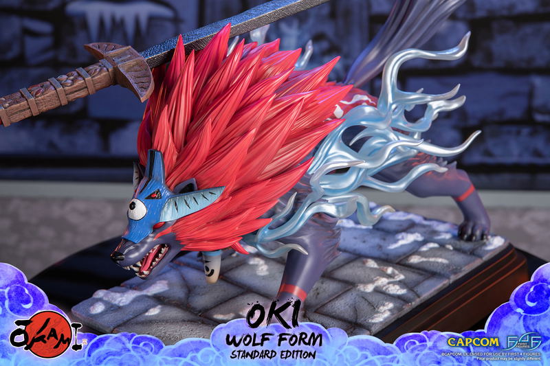 Okami Resin Painted Statue: Oki (Wolf Form) [Standard Edition] image 26