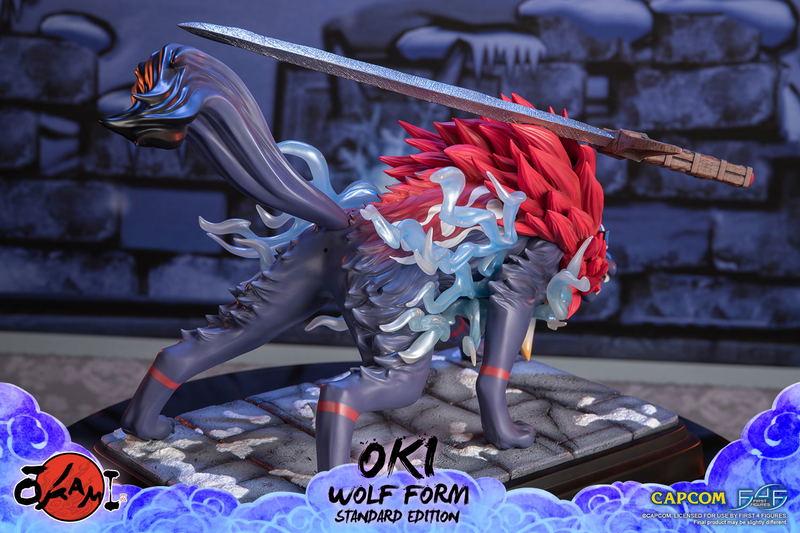 Okami Resin Painted Statue: Oki (Wolf Form) [Standard Edition] image 28